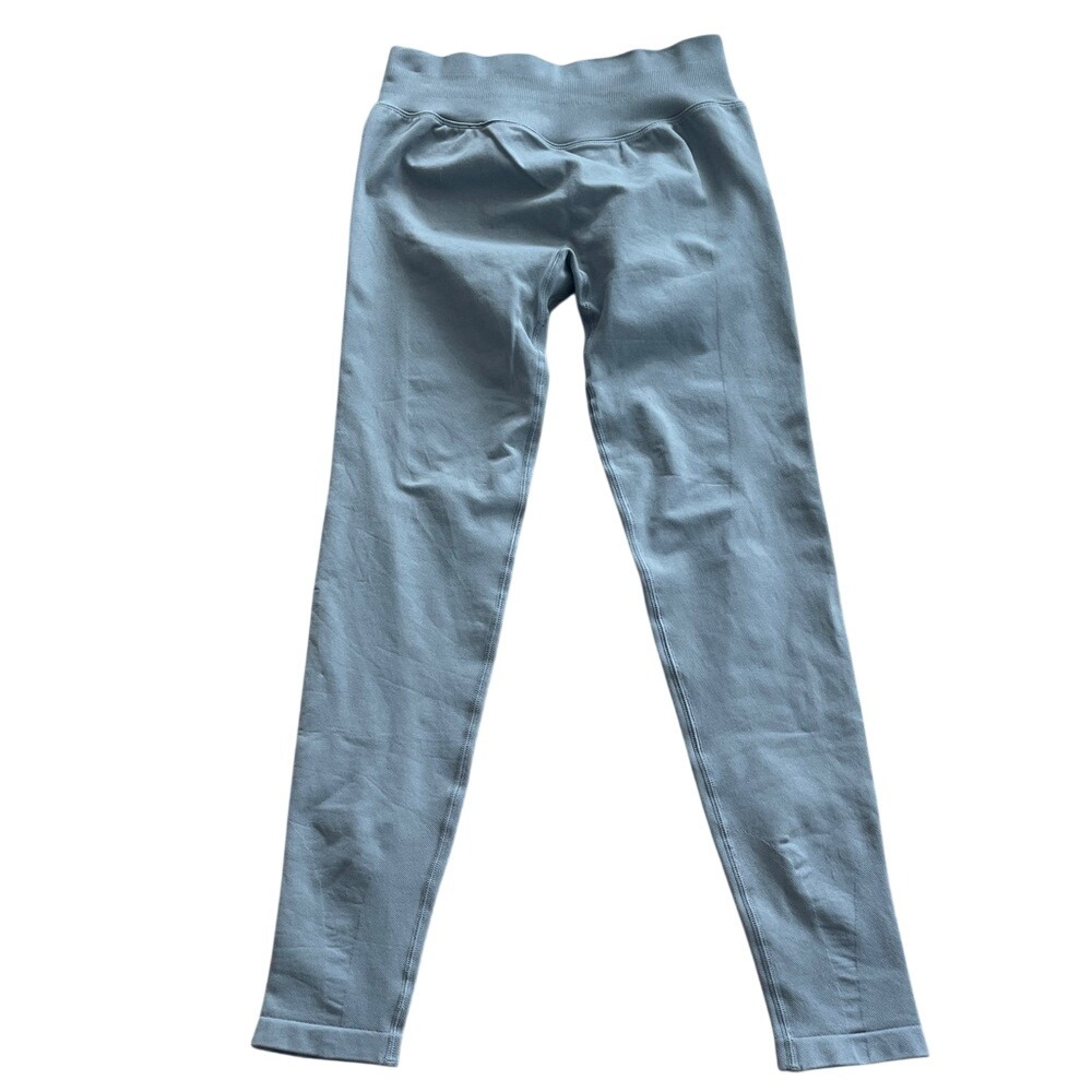 Gray High-Waisted‎ Butt Lifting Leggings Medium